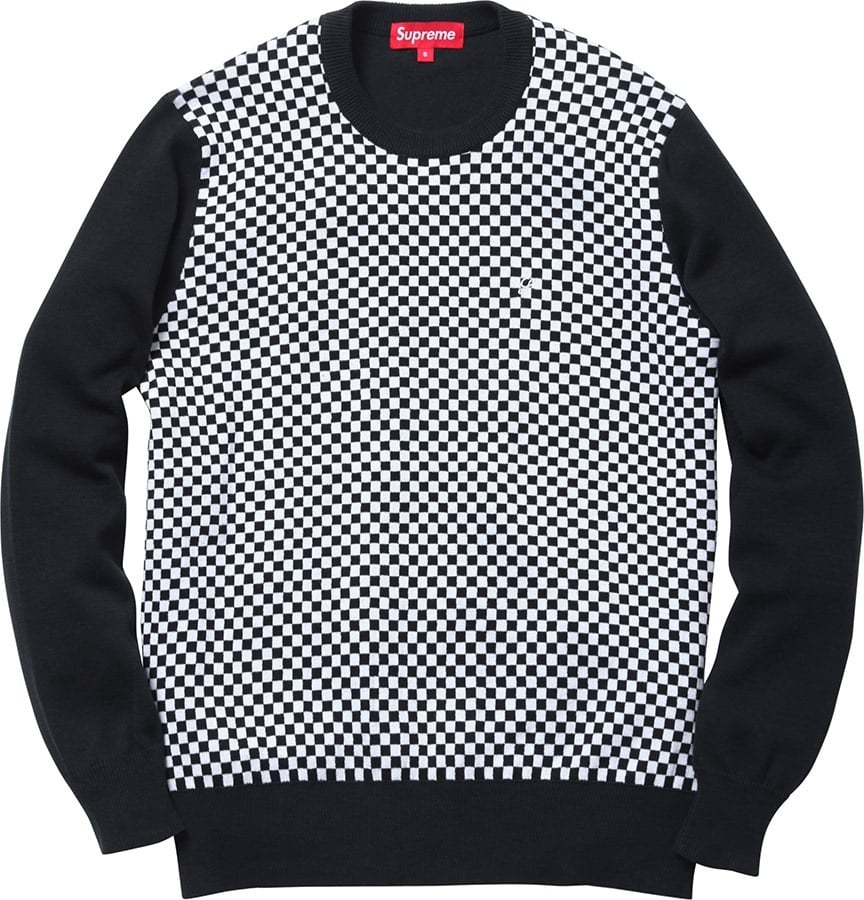 Checkered Sweater view 4